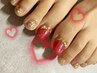 【フット】10本アート☆持ち込可￥7,700