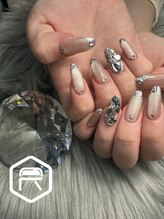 レディスペネイル ノウラ 名駅店(Redispe nail NouRa)/ガラスフレンチ