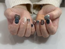 プチナノ(petitnano)/【rina】ニュアンスネイル