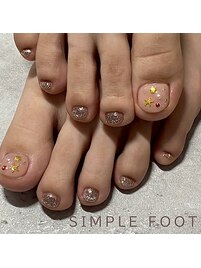 simple foot ♪