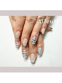 ツイードネイル