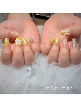 エムズネイル 敦賀店/長さだし×推しカラー