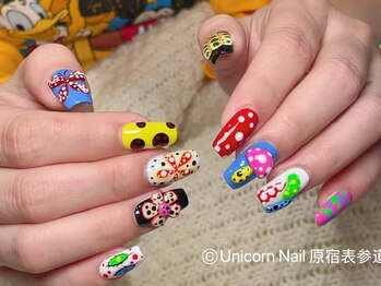 ユニコーンネイル 原宿表参道(unicorn nail)の写真/アートの宝庫！SNSで注目のデザインも豊富☆お任せで叶う最旬ネイル体験♪

