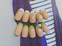 ネイルサロン キャンディネイル(Candy Nail)/フレンチ￥５５００ｂｙ石塚