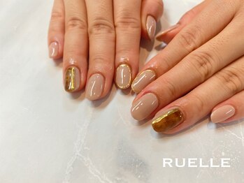 リュエル(RUELLE)/べっこう柄ネイル ミラー