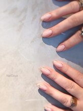 ネイル ドゥ 岡山駅前店(Nail Doux)/フレンチスキニーネイル