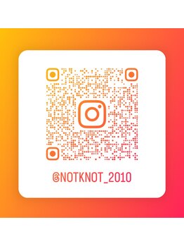 ノットノット 自由が丘(Not Knot)/【Instagram】 アカウント
