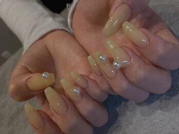 ワンカラーネイル/パール