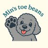 ミンズ トゥ ビーンズ(Min’s toe beans)のお店ロゴ