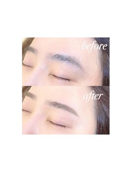 アイブロウメニューがあるサロン