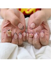 ネイルジョル 池袋店(Jaol)/ヒョウ柄フレンチ