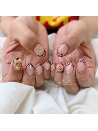 ヒョウ柄フレンチ