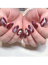 ネイルサロン マハロ 横浜四季の森フォレオ店(Nail Salon Mahalo)/奥行きニュアンス