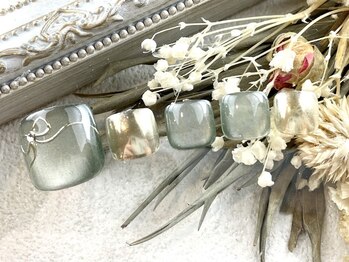 レアレアネイル(Lealeanail)/【パラジェル】FOOTシンプル