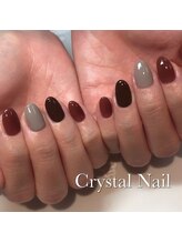 クリスタルネイル ボンベルタ橘店(CRYSTAL NAIL)/シンプルネイル
