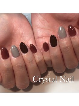 クリスタルネイル ボンベルタ橘店(CRYSTAL NAIL)/シンプルネイル