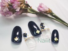 ネイリット 銀座(Nailit)/ARGYLE FRENCH &nbsp;¥9900【¥10890】