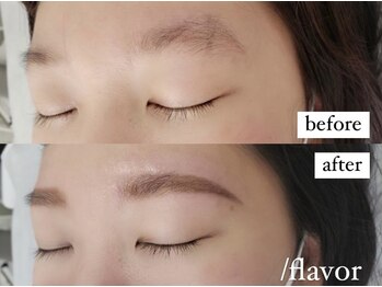 スラッシュフレーバー(/flavor)/ラッシュリフトで二重幅を広く！