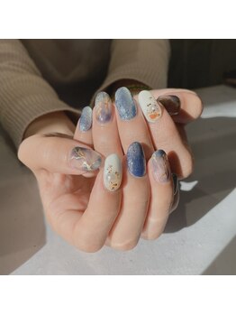 【hand】マグネットネイル