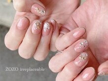 ゾゾ イリプレッセブル(ZOZO irreplaceable)/大人なキラキラネイル★