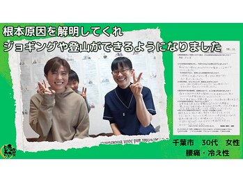 整体院 暁羽/腰痛・冷え性でお悩み