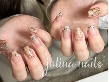 ジョリーナ ネイルズ 鶴見(Jolina Nails)/ツイードネイル