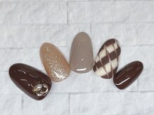 アルセア 上野御徒町店(Alcea)/バレンタイン　チョコネイル