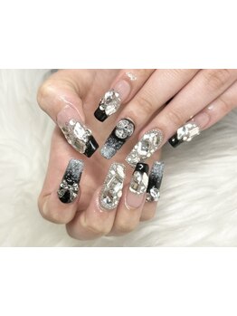 長さ出しのできるサロン