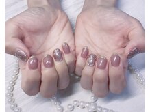 キラキラネイル 川口 南鳩ヶ谷店/フレンチラインデザイン