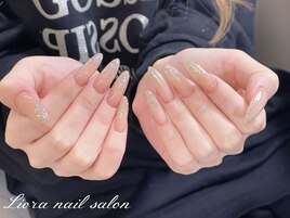 長さだし　ラメグラテーション