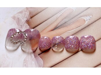 エンジェルビューティーネイルアンドアイラッシュ(Angel Beauty nail&eyelash)/ハートネイル