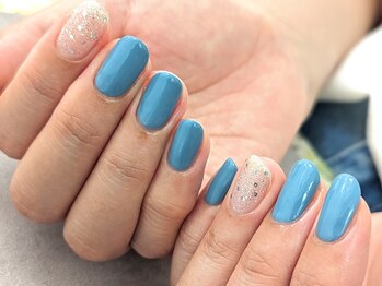 エムスラッシュ ネイル センター北店(M.SLASH)/パラジェル ワンカラー♪