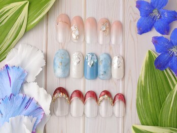 クインテット ネイル 千歳烏山店(Quintet nail)の写真/【パラジェル認定サロン】爪を傷めず、豊富なカラーとアートでネイルをお楽しみいただけます♪