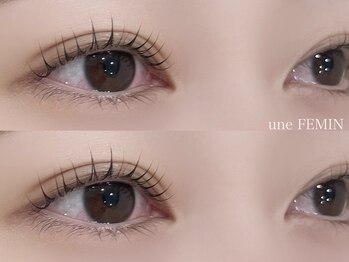 アン フェミン(une FEMIN)/アイブロウ＋選べるまつげパーマ
