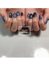 エリー(ellie)/ちぐはぐネイル