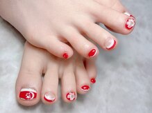 ブリスフルハピネス(Blissful happiness)/シンガポールフットネイル