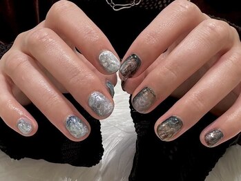 アネックスジャパン ゆめタウン高松店(ANNEXJAPAN)の写真/爪の長さ、形でお悩みの方もお任せ♪短くても可愛い、個性が光るデザインをご提案！爪を伸ばせない方にも◎