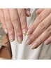 ★初回オフ無料★爪を削らないパラジェル☆ニュアンスアート定額コース¥11330