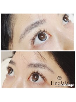 ファインララ(fine lala)/LEDフラットラッシュナチュラル