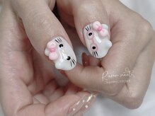 ルリン(Rurin)/キティちゃんネイル