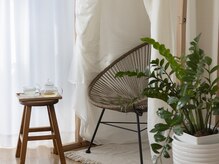 明るくナチュラルな雰囲気の中でお寛ぎ頂けます♪