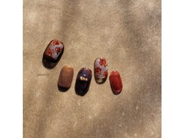 アシンメトリーニュアンスネイル