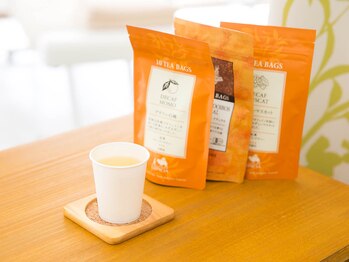 整体院キュアート/施術後は、ゆったりお茶タイム