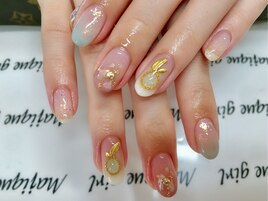 【ニュアンスネイル】
