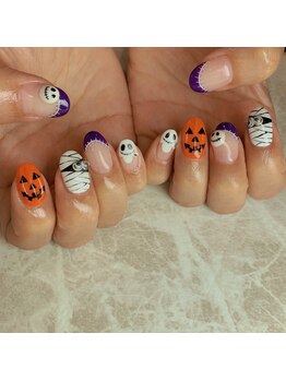 エステティックアンドネイル ローズ(ESTHETIC&NAIL Rose)/ハロウィンアート