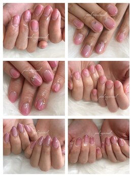 ピンクシュガーネイル(pink sugar nail)/♪ちゅるんネイル♪