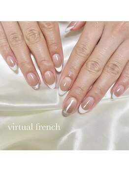 イフネイル(if nail)/◇バーチャルフレンチ◇