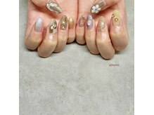 シルニー リム(Silny rim)/アシンメトリーニュアンスネイル