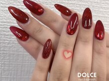 ドルチェ 久留米花畑店(Dolce)/赤×ハートホロ♪
