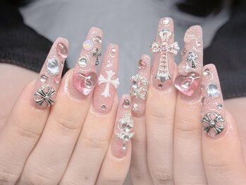 ネイルズバー 新宿店(Nails Bar)/ゴシックジュエリーネイル